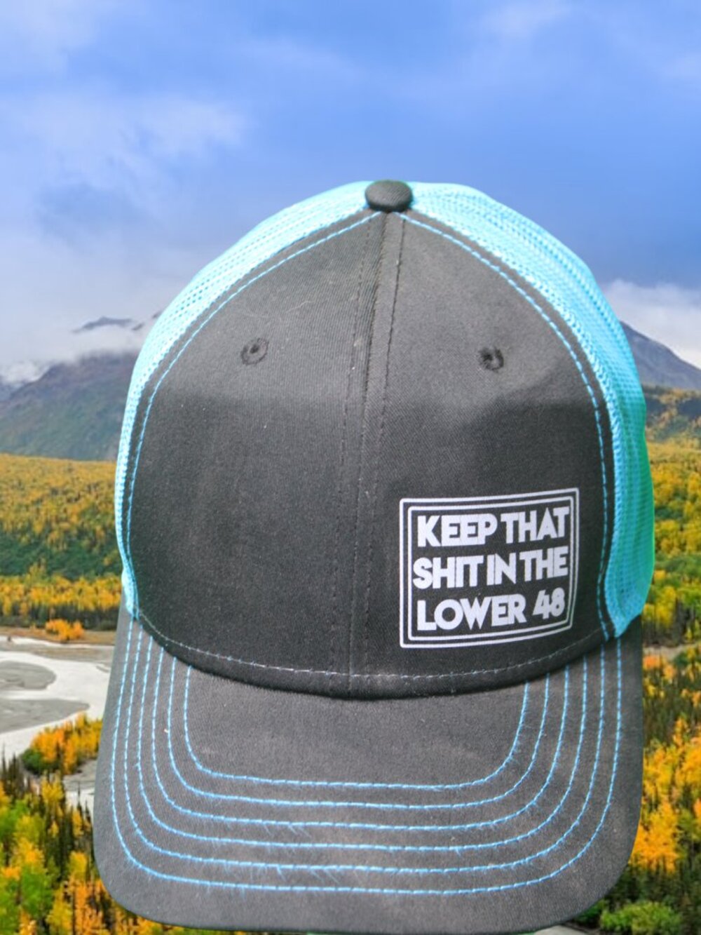 Alaska Keep that in the lower 48 Hat Cap tourist Goverment
